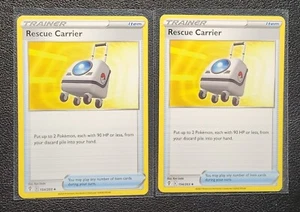 2x Rescue Carrier 154/203 Pokemon card Evolving Skies uncommon NM - Picture 1 of 1
