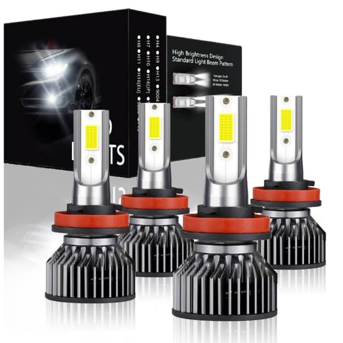 6 Faros Led Para Chevy Impala 2006-2013, 40000lm, 200w | Meses Sin Interés - Foto 7