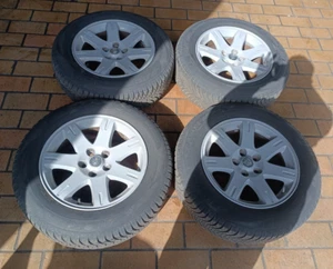Chrysler 300C Radsatz Kompletträder Alufelgen Winterreifen 215/65R17 103V 5-6mm - Bild 1 von 14