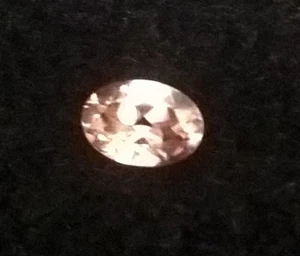 1.00 ct Pink Zircon 7x5 oval - Picture 1 of 1