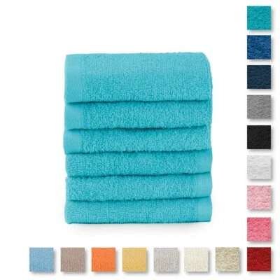 Set 6 lavette di Morbidissimi in Spugna 560 gr/mq Y767 - Immagine 1 di 4