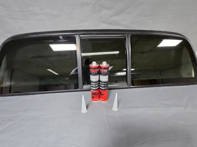 2005-2023 Toyota Tacoma Back Window Rear Slider Glass Original Style W Sealant - Image 1 of 4