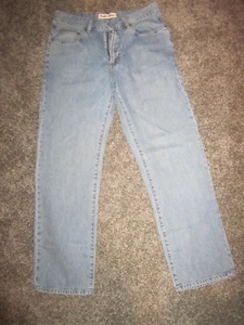 Pantalones de mezclilla para hombre 34x32 Tommy Bahama vintage índigo palmeras azul de diseñador calce clásico - Imagen 1 de 7