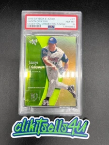 1998 Skybox E-X2001 Jason Dickson Essential Credentials #87 PSA NM-MT 8 DRP0559 - Picture 1 of 4