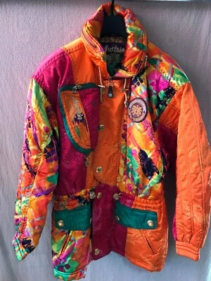 ASICS  VINTAGE  SKI WEAR "AUSTRIA SKI TEAM   ”  MADE IN JAPAN!   S SIZE/ - Image 1 of 4