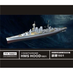 Flyhawk FH700021 1/700 WWII RN BattleCruiser HMS Hood 1931 für Trumpeter 05741 - Bild 1 von 12