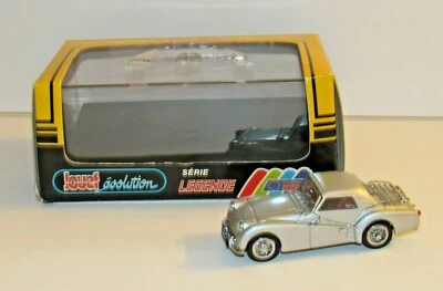 JOUEF EVOLITION #1009 1:43 Diecast 1957-1961 Triumph TR3A capota rígida com prata LHD - Imagem 1 de 4