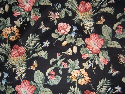Kravet, Sundance aka Cortez, Floral with Butterflies, BTY, Various Clrs and Size - Image 1 of 2