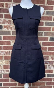 Neu mit Etikett H&M schwarzes ärmelloses Kleid * Größe 6 * - Bild 1 von 5