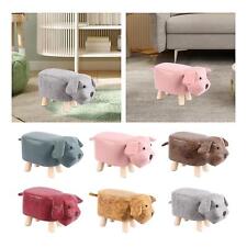 Animal Footstool Shoe Replacement Stool Cute Children Creative Pouf Chair Indoor