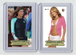 Alexandra Daddario Rare MH Quarter Wheel #'d 1/3 Tabakkarte Nr. 15 - Bild 1 von 1