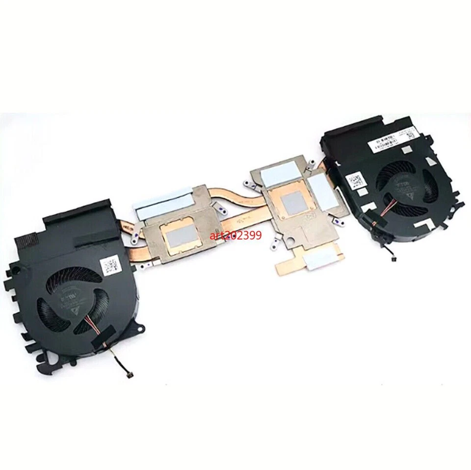 0CC8M6 For HP ZBook Fury 15 G8 CPU Cooler Fan With Heatsink M82623-001 - Image 1 of 2