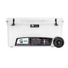 Frosted Frog White 110 Quart Cooler Heavy Duty Ice Chest with Wheels