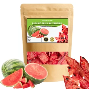 Organic Dried Watermelon Slices - 100% Natural Pure Premium Quality! - Picture 1 of 11