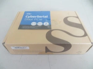 SIIG CyberSerial Dual RS-232 9-Pin PCIe Card Adapter - Picture 1 of 4