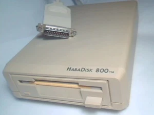 HabaDisk 800 MDS Apple Macintosh Compatible 1MB External Floppy Disk Drive - Picture 1 of 12