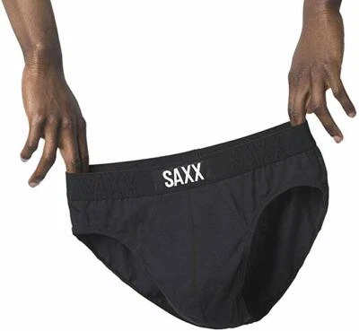 SAXX Ropa Interior Hombre Calzoncillo Encubierto con Bolsa BallPark en Negro L68904 Talla M Foto 1 de 2