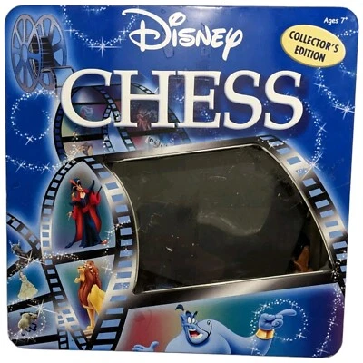 Disney Chess Hero vs Villains Lata SOLO Contenedor de Almacenamiento Coleccionistas Repuesto Foto 1 de 4