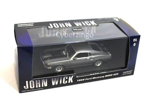 Greenlight John Wick 1969 Ford Mustang BOSS 429 1:43 Diecast Car BRAND NEW - Picture 1 of 12