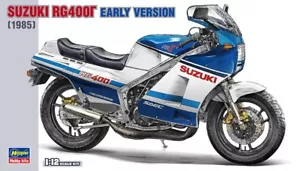 Hasegawa 1:12 MOTORBIKE SERIES SUZUKI RG400Γ EARLY VERSION BK9 Plastic Model - Picture 1 of 6