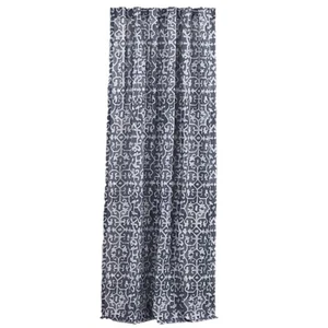 Ralph Lauren Oroton Semi-Sheer 100% Cotton Rod Pocket Curtain– Blue– 50”W x 96”L - Picture 1 of 3