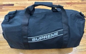 NEW Supreme FW23 3D Logo Duffle Bag Black Box Logo - Picture 1 of 5