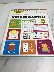 Let's Get Ready for Kindergarten Educational Workbook New Learning At Home *J - Picture 1 of 3