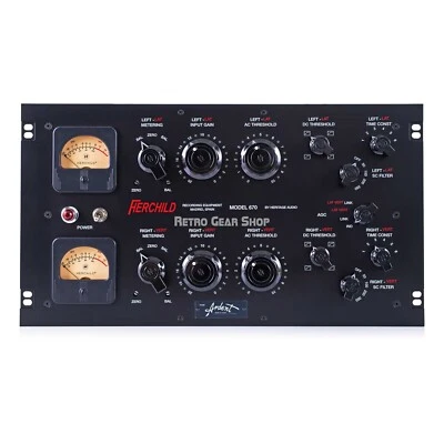 Heritage Audio Herchild Model 670 HA670 Stereo Tube Compressor Ardent Edition - Image 1 of 4