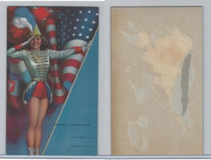 W424-2b Mutoscope, Artist Pin-Up Girls, 1945, A Winning Combination USA Flag