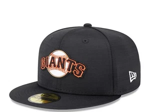 Men's New Era Black San Francisco Giants 2023 Clubhouse 59FIFTY Fitted Hat - Picture 1 of 4