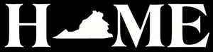 STENCIL 9084 A 4"x12"- HOME VIRGINIA- REUSABLE  Mylar SIGN Stencils - Picture 1 of 1