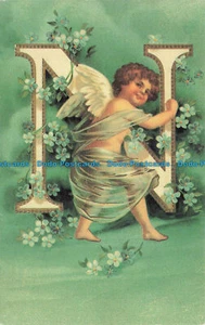 R662749 Engel am Buchstaben N - Bild 1 von 2