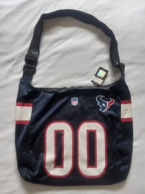 Bolso de Mano NFL HOUSTON TEXANS JERSEY #00 AUTÉNTICO NUEVO CON ETIQUETA LEER Foto 1 de 4