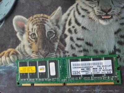 IBM 01K1147 64MB NP SDRAM DIMM, 168-pin 100MHz 64MB - Image 1 of 2