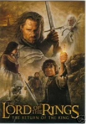 Lord of the Rings RETURN OF THE KING UPDATE EDITION  72 card Base Set BY TOPPS - Image 1 of 3