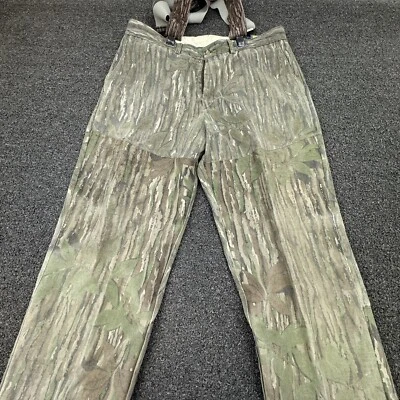 Vintage Cabela's Brush Mens Pants Camouflage Hunting 38x31 Reg Camo Mossy Oak - Image 1 of 4