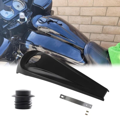 For Harley Road Street Electra Glide 2008+ Dash Fuel Console +Gas Tank Cap Cover - Image 1 of 4