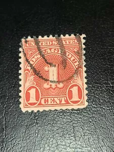 US 1931 Scott #J80 Postage due 1c Stamp Used Beautiful Shape - #2137 - Picture 1 of 4