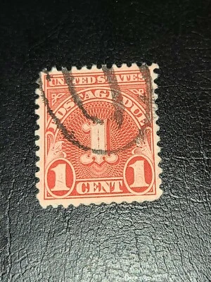 US 1931 Scott #J80 Postage due 1c Stamp Used Beautiful Shape - #2137 - Image 1 of 4