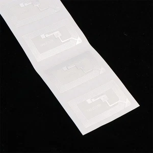 10/20/100pcs NFC Chip Ntag213 Sticker Wet Inlay 13.56MHz RFID Label Tag - Picture 1 of 15