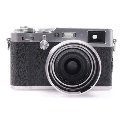 Fujifilm X100F Digital Mirrorless SIlver Compact Camera (6,300 SC) -VM 6870 MT- - Image 1 of 4