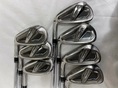 TaylorMade SIM2 MAX OS lefty Iron Set 5-9,Pw,Sw 7pc Flex Regular - Image 1 of 4