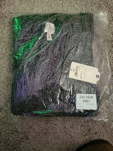 st johns bay classic cable knit sweater v neck womens Xxl  Grey NWT soft - Picture 1 of 2