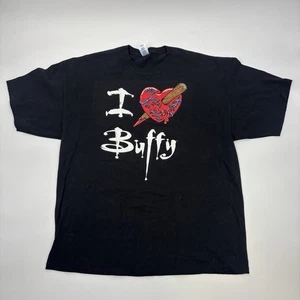 Camisa Promocional De Colección Buffy The Vampire Slayer Programa de TV Años 2000 Talla XXL 2XL Y2K - Imagen 1 de 6
