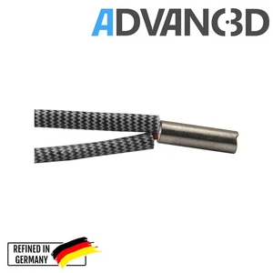 Advanc3D 24V 50W Heizpatrone weiß Hotend Heater Catridge Keramik RepRap 3D DIY - Bild 1 von 3