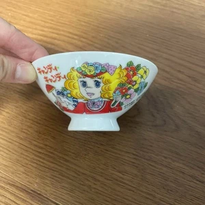 Candy Candy Rice bowl Chawan retro rare Yumiko Igarashi Japan anime hobby m631 2 - Picture 1 of 8