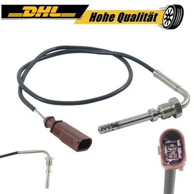 Sensore temperatura gas di scarico per VW Golf VI AUDI A3 A4 SKODA OCTAVIA PASSAT 1.6 2.0 TDI - Immagine 1 di 4