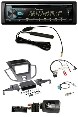 Pioneer CD MP3 Lenkrad DAB USB Autoradio für Ford Transit V363 15-18 ohne Displa - Bild 1 von 4