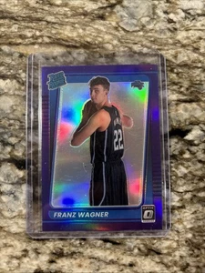 2021-22 Donruss Optic Franz Wagner Viola Prizm Rookie RC #185 Orlando Magic - Foto 1 di 2