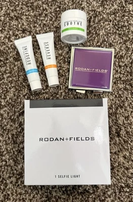 Rodan Fields Mini Mask Gift Set Redefine Reverse Soothe Mirror Selfie Light - Image 1 of 3